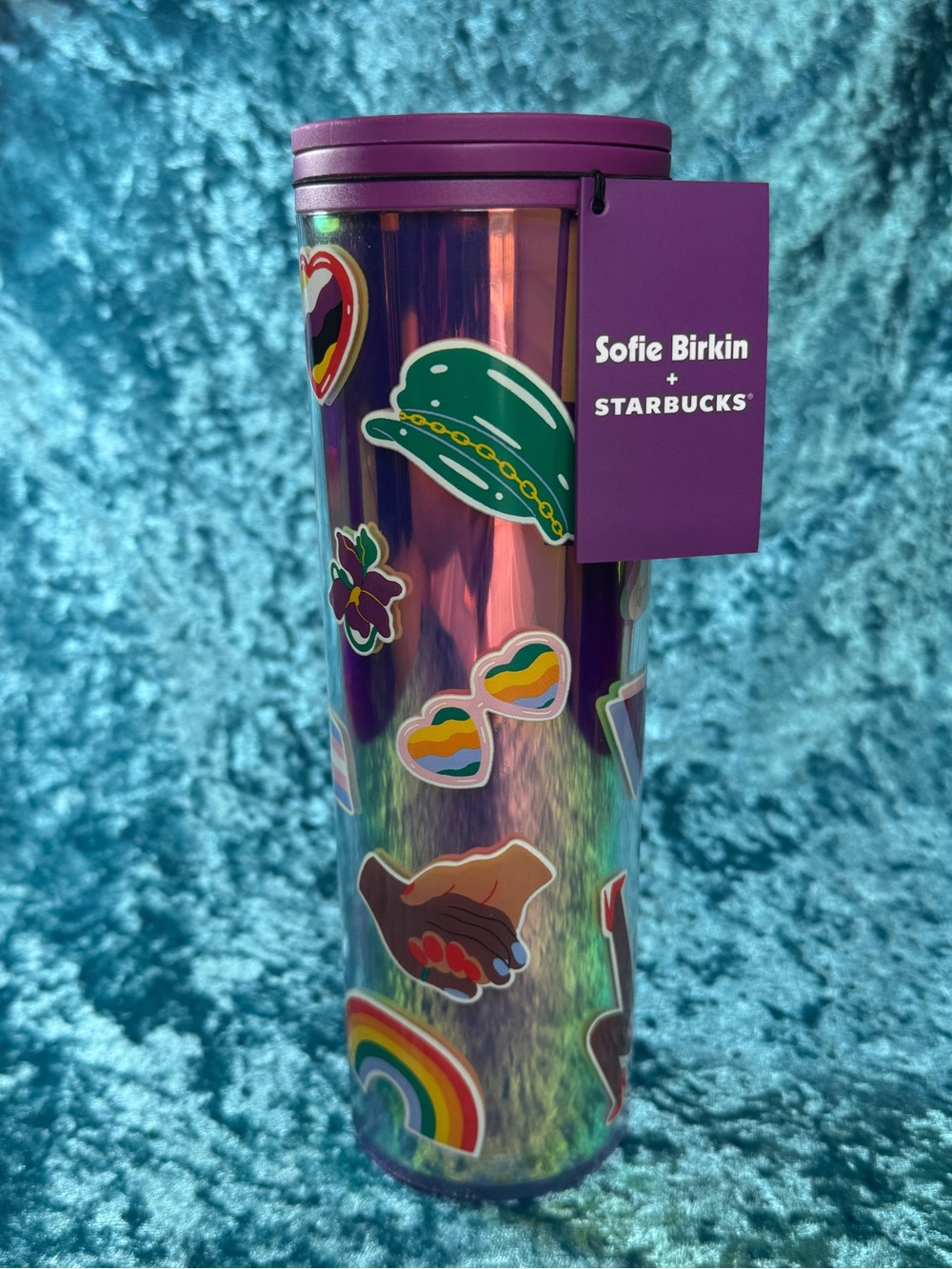 Sofie Birkin x Starbucks Iridescent PRIDE Tumbler
